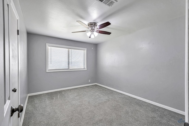 3404 W Michigan Ave, Midland, TX 79703 - empty room with a ceiling fan, carpet floors, and baseboards