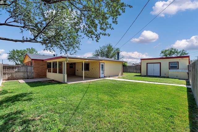 3404 W Michigan Ave, Midland, TX 79703 - rear view of house with a patio area
