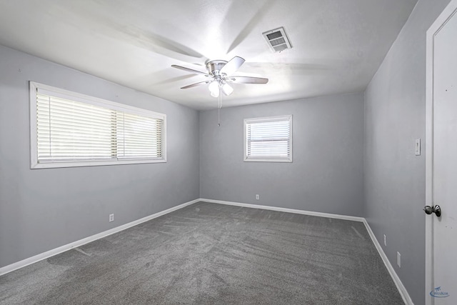 3404 W Michigan Ave, Midland, TX 79703 - carpeted empty room with a ceiling fan and baseboards