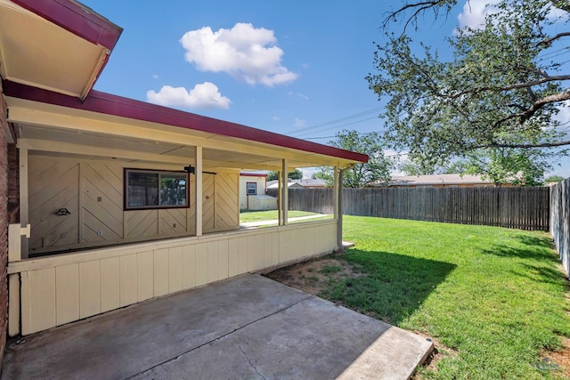 3404 W Michigan Ave, Midland, TX 79703 - view of yard featuring a patio