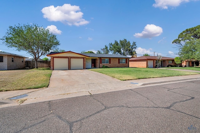 3404 W Michigan Ave, Midland, TX 79703 - single story home with a garage, brick siding, and driveway