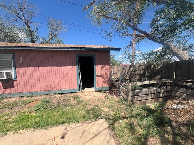 1603 5th St, Big Spring, TX 79720 - view of outdoor structure with cooling unit