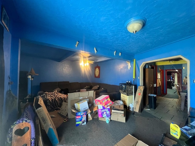 1603 5th St, Big Spring, TX 79720 - cinema with a ceiling fan