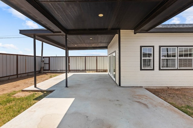 view of patio / terrace