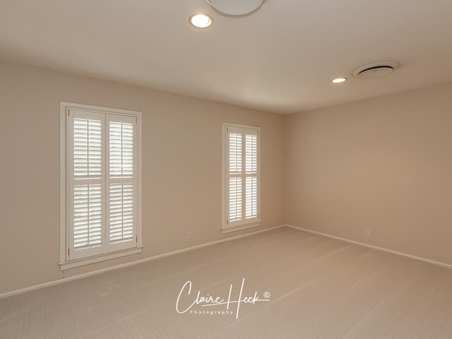 3307 Stanolind Ct, Midland, TX 79707 - carpeted spare room with recessed lighting