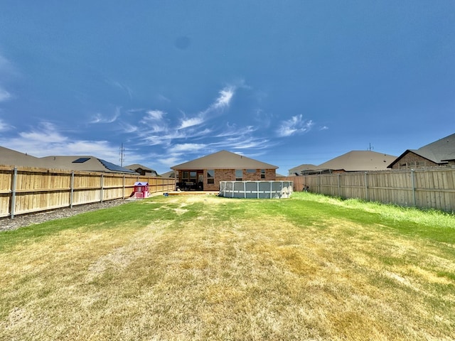 6005 Scaled Quail Rd, Midland, TX 79707 - view of yard featuring an outdoor pool