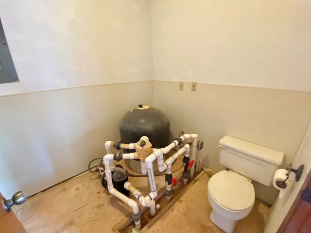 bathroom with toilet