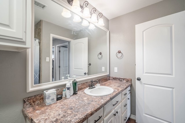 3505 Coquina Ln, Midland, TX 79707 - full bathroom featuring vanity and a shower with shower curtain