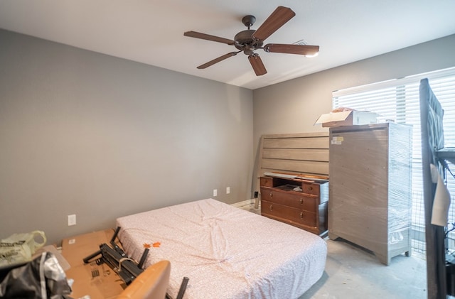 3505 Coquina Ln, Midland, TX 79707 - bedroom with a ceiling fan