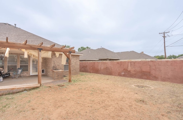 3505 Coquina Ln, Midland, TX 79707 - fenced backyard with a patio