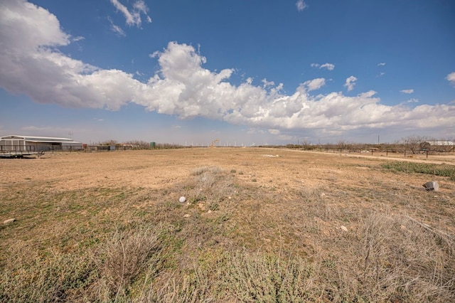 view of nature with a rural view