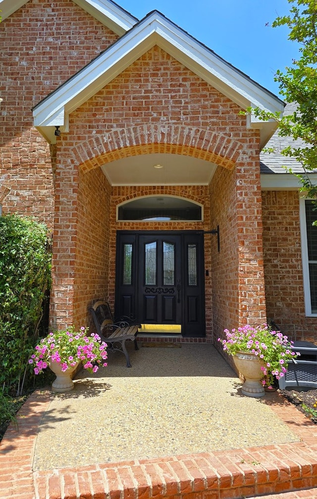 4808 W Cherrywood Ct W, Midland, TX 79707 - property entrance featuring brick siding
