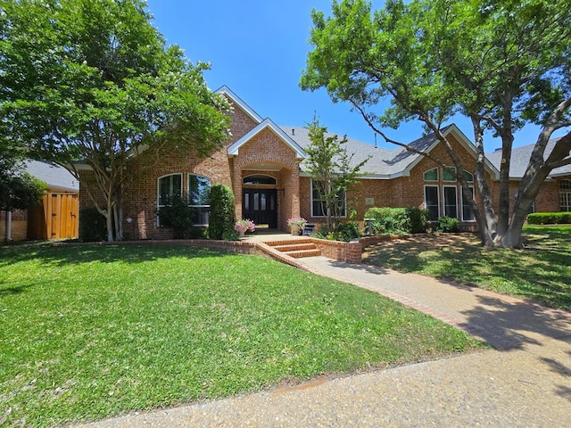 4808 W Cherrywood Ct W, Midland, TX 79707 - view of front of property with brick siding
