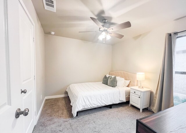 2908 Stagecoach Ct, Midland, TX 79705 - bedroom featuring light colored carpet and ceiling fan