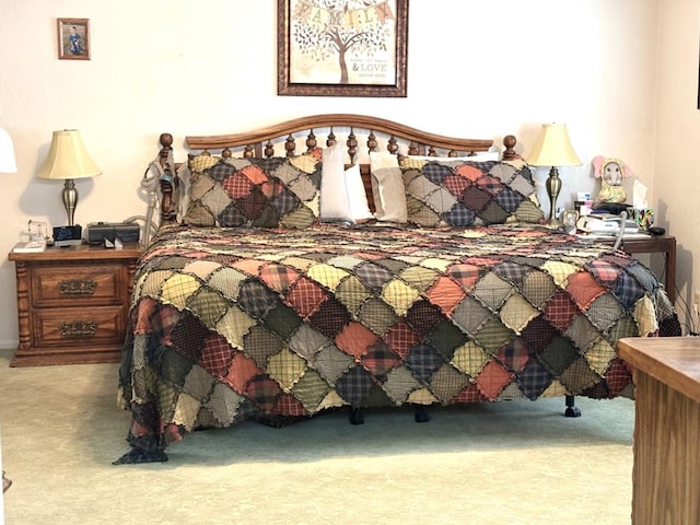 bedroom featuring carpet floors