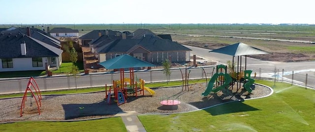 view of play area