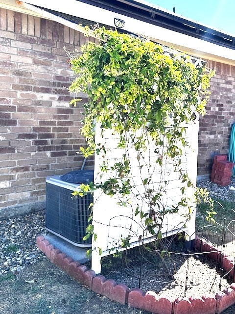 exterior details featuring central air condition unit