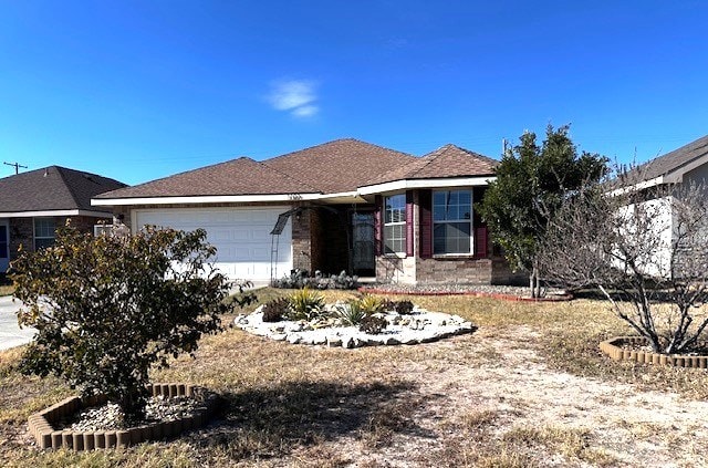 ranch-style house with a garage