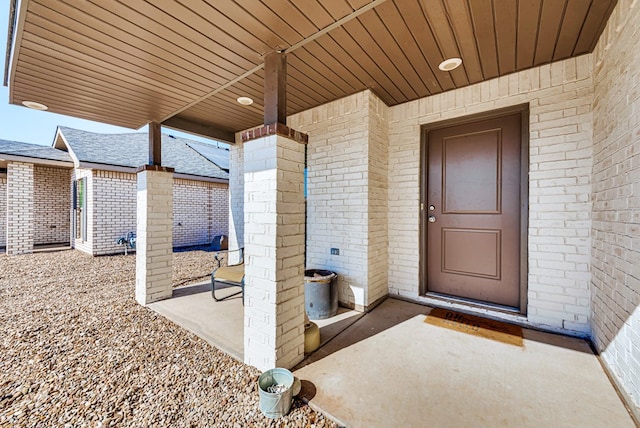 1109 Cajun St, Odessa, TX 79765 - entrance to property featuring brick siding