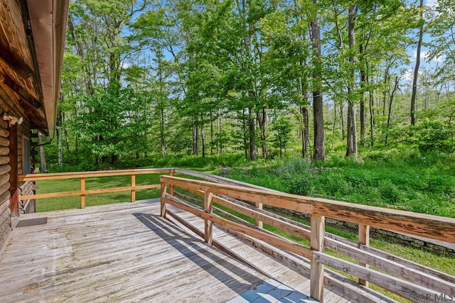 2484 Berlin Plank Rd, Berlin, PA 15530 - view of wooden terrace
