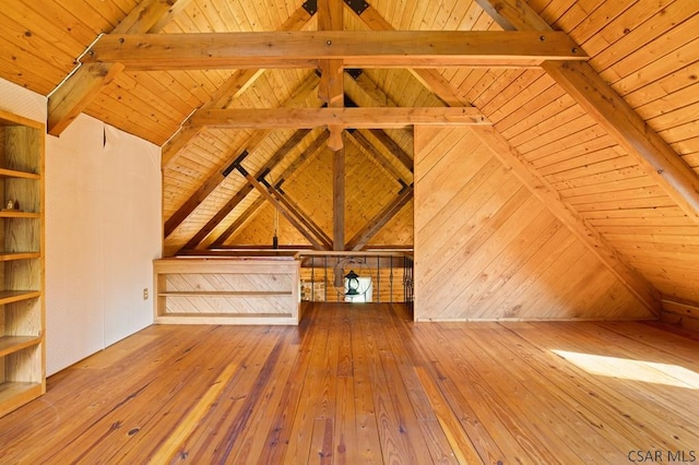 2484 Berlin Plank Rd, Berlin, PA 15530 - bonus room featuring wooden ceiling and hardwood / wood-style floors