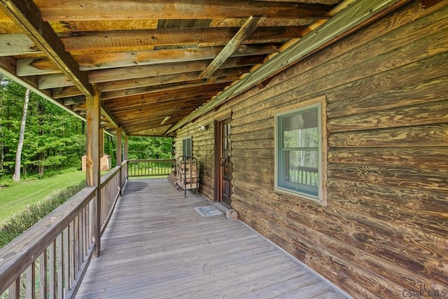2484 Berlin Plank Rd, Berlin, PA 15530 - view of deck