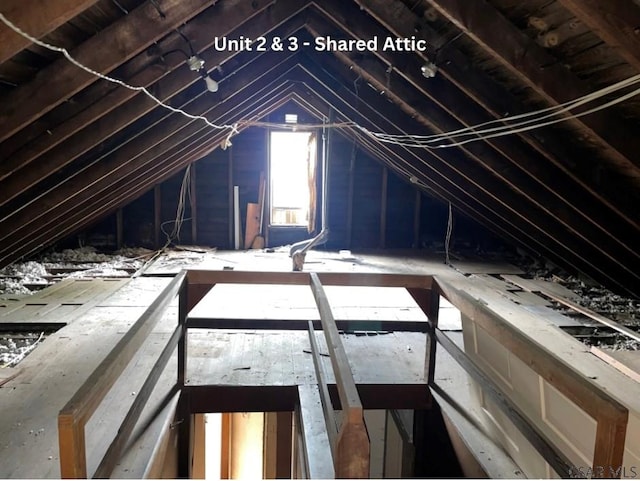 1804 Somerset Ave, Windber, PA 15963 - view of attic