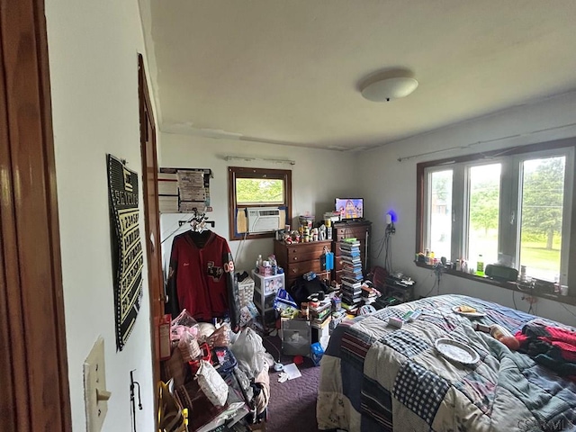 128 15th St, New Florence, PA 15944 - bedroom with cooling unit and carpet floors