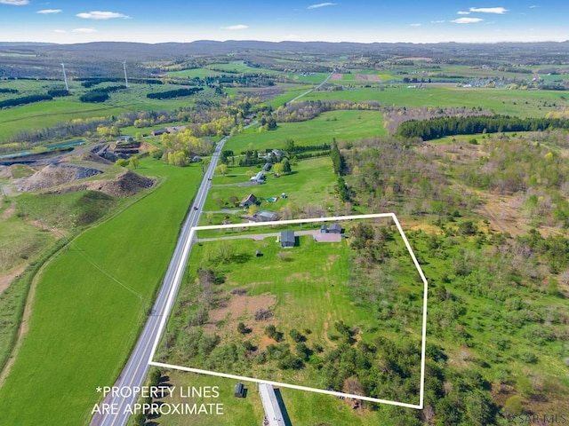 1070 Huckleberry Hwy, Central City, PA 15926 - bird's eye view featuring a mountain view and a rural view