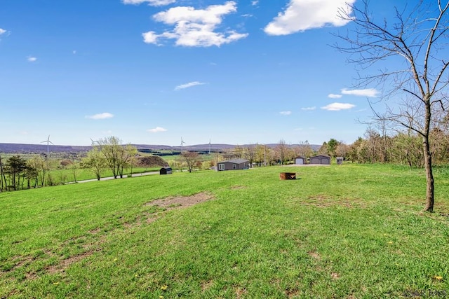 1070 Huckleberry Hwy, Central City, PA 15926 - view of yard featuring a rural view