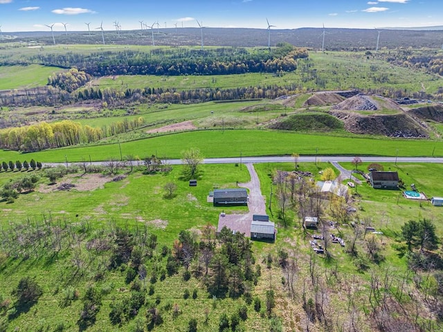 1070 Huckleberry Hwy, Central City, PA 15926 - drone / aerial view featuring a rural view