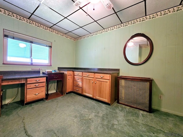 1315 Maryland Ave, Johnstown, PA 15906 - unfurnished office with carpet flooring and ceiling fan