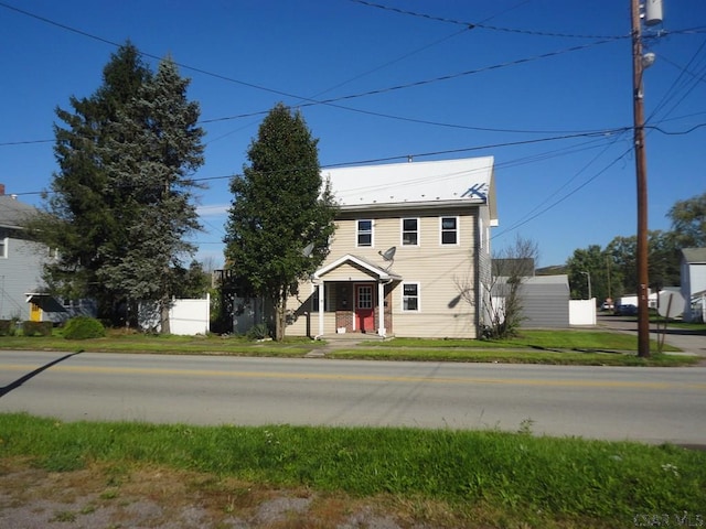 view of front facade