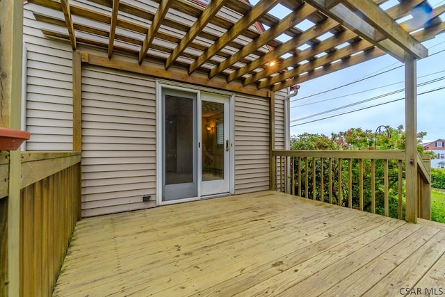 1750 Scalp Ave, Johnstown, PA 15904 - wooden terrace featuring a pergola