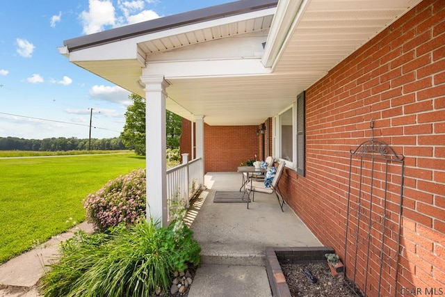 258 Samuels Rd, Somerset, PA 15501 - porch featuring a lawn