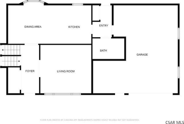 258 Samuels Rd, Somerset, PA 15501 - view of floor plan / room layout