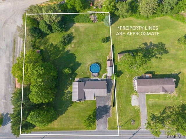 258 Samuels Rd, Somerset, PA 15501 - aerial view of property's location featuring property parcel outlined