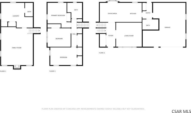 258 Samuels Rd, Somerset, PA 15501 - view of floor plan / room layout
