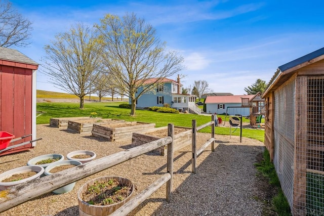 1139 Chickentown Rd, Somerset, PA 15501 - view of yard with a vegetable garden