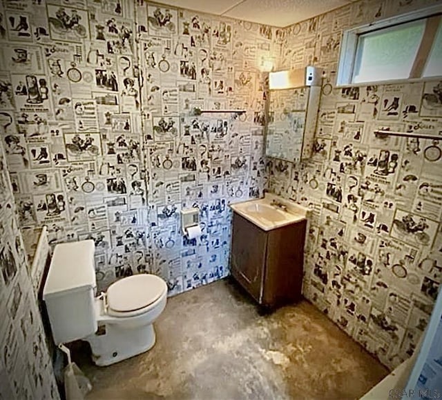 520 Highland Ave, Connellsville, PA 15425 - bathroom featuring vanity and toilet