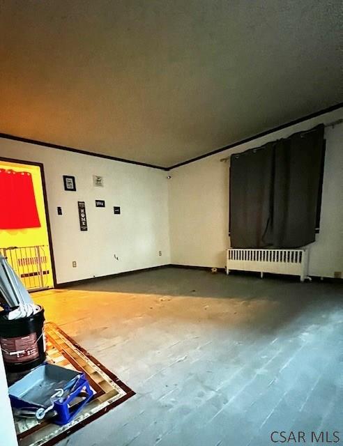 520 Highland Ave, Connellsville, PA 15425 - spare room with radiator