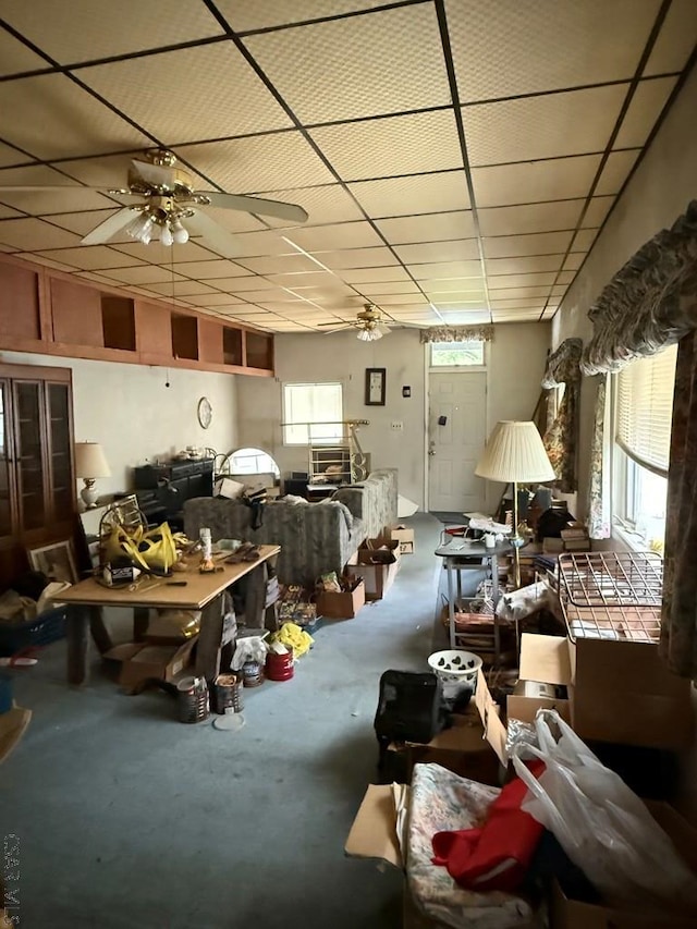 604-606 Grove Ave, Johnstown, PA 15902 - misc room featuring ceiling fan