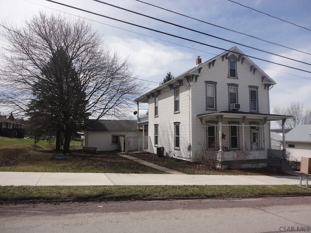 161 Ord St, Salisbury, PA 15558 - italianate house featuring a porch