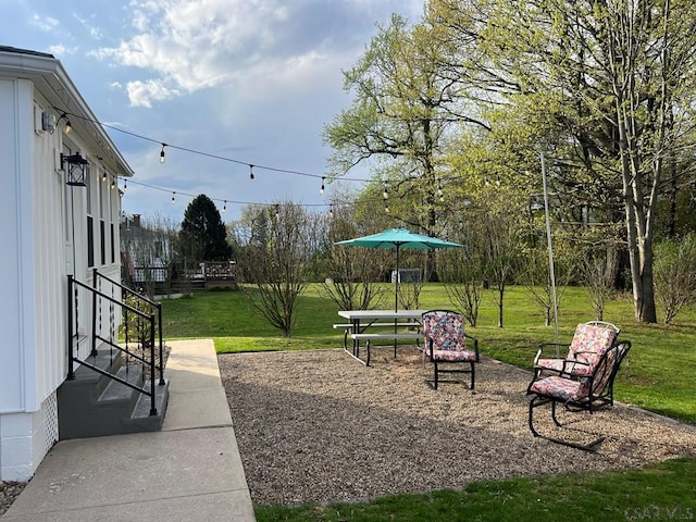 view of yard