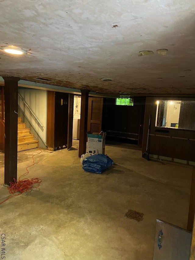 120 Northwood Ave, Johnstown, PA 15905 - finished below grade area with stairs