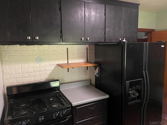 120 Northwood Ave, Johnstown, PA 15905 - kitchen featuring black appliances and light countertops