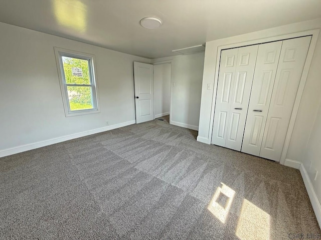 247 Jefferson Ave, Windber, PA 15963 - unfurnished bedroom featuring carpet and a closet
