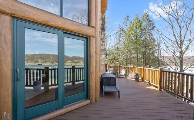 view of deck