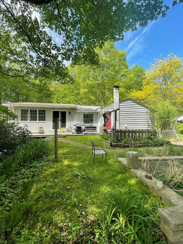 230 Trading Post Rd, Stoystown, PA 15563 - view of back of property