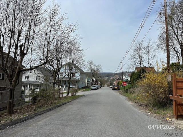 298 Lunen St, Johnstown, PA 15902 - view of street with traffic signs and a residential view